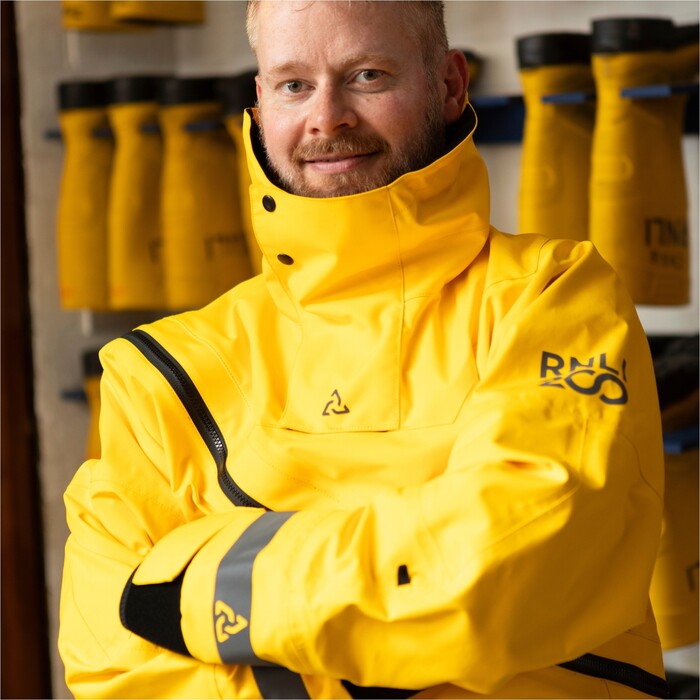 2024 Typhoon Mens RNLI Infinity 200 Drysuit & Underfleece 100206 - Yellow / Black